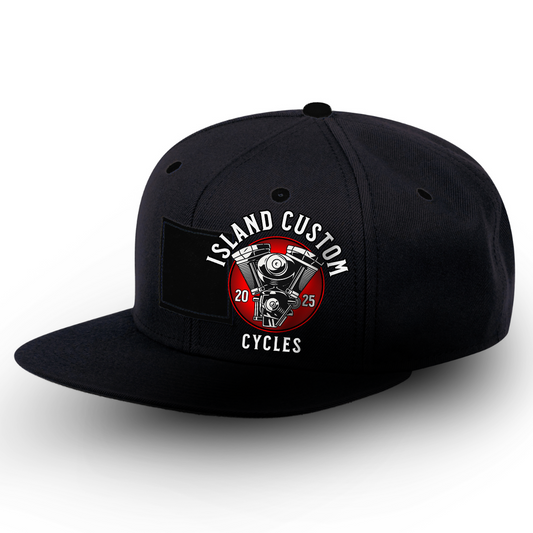 Flat bill Island Custom Cycles Hat